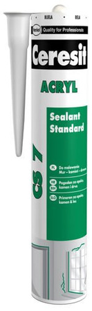 Ceresit CS 7 Elastyczny Uszczelniacz Akrylowy Biały 280ml
