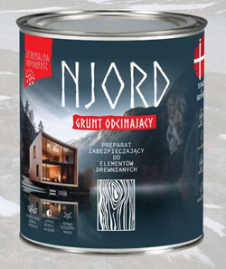 Njord Grunt Odcinający Bezbarwny do Elementów Drewnianych 0,75L