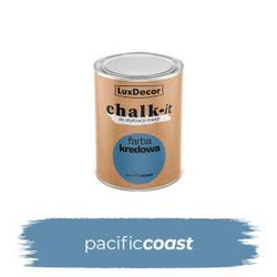 LuxDecor CHALK-IT Farba Kredowa do Renowacji Mebli Kolor Pacific Coast 0,125L