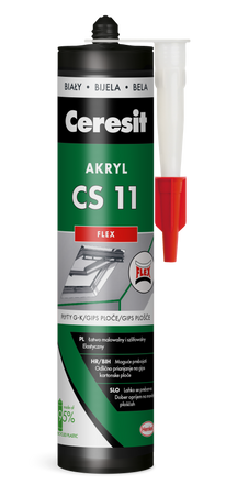 Ceresit CS 11 Uszczelniacz Akrylowy Wodoodporny Elastyczny 300ml