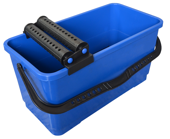 Blue Dolphin Wiadro Glazurnicze do Mycia Płytek po Fugowaniu z Odciskaczem 20L