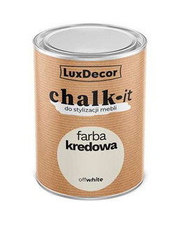 LuxDecor CHALK-IT Farba Kredowa do Renowacji Mebli Kolor Coral Reef 0,125L