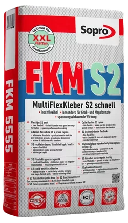 Sopro FKM S2 Klej Wysokoelastyczny do Płytek Ceramiki Gresu Kamionki 15kg