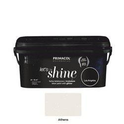 Primacol LET'S SHINE Farba Lateksowa z Brokatem 7,5m2/L Kolor Athens 2L