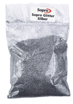 Sopro Brokat Dekoracyjny do Farb Tynków Wewnętrzny Zewnętrzny Srebro 100g