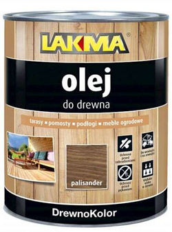 Lakma Drewnokolor Olej do Drewna Ochronno Dekoracyjny Palisander 2,5L