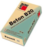 Baumit BETON B20 Zaprawa Betonowa Sucha Mrozoodporna Drobnoziarnista 25kg