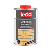 Feda Impregnat do Klinkieru Cegły Kamienia Naturalnego Płyt Elewacyjnych 1L