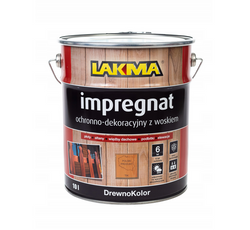 Lakma Drewnokolor Impregnat Ochronno Dekoracyjny z Woskiem Tik 10L
