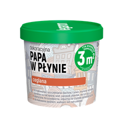 MEGARON UV-715 Papa w Płynie Dekoracyjno Ochronna Dekarska Ceglana 1L