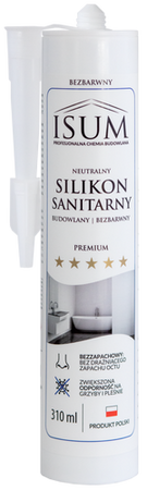 ISUM SILIKON NEUTRALNY BUDOWLANY, 310 ml