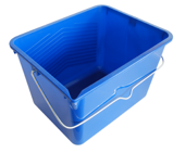 Blue Dolphin Wiadro Malarskie z Tworzywa Uchwyt Metalowy 12L