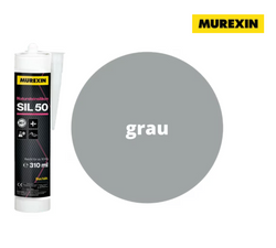 Murexin SIL 50 Silikon do Kamienia Marmuru Granitu Lastryko Szary 310ml