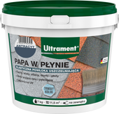 Ultrament Papa w Płynie Renowacyjna do Gontu Papy Dachówki Blach Antracyt 7kg