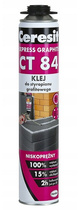 Ceresit CT84 Express Graphite Pianoklej Poliuretanowy Styropian Wełna 850ml