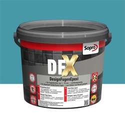 Sopro DFX Design Fuga Epoksydowa Klej 1-10mm Ceramika Morski Aqua 3kg