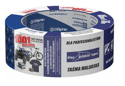 Blue Dolphin Taśma Malarska Ochronna Profesjonalna 30dni Odporna 48mm x 36m