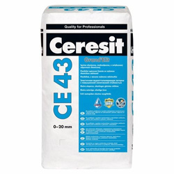 Ceresit CE 43 Spoina Fuga Szeroka do Dużych Obciążeń Graphite 25kg