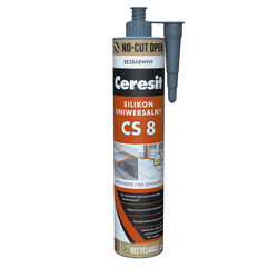 Ceresit CS 8 Silikon Uszczelniacz Uniwersalny Budowlany Bezbarwny 280ml
