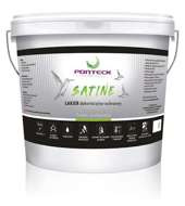 Ponteck Satine Lakier Dekoracyjno Ochronny do Tynku Betonu Tapet Satyna 2,5L