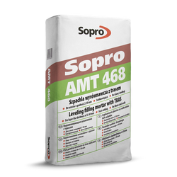 Sopro AMT 468 Zaprawa Szpachlowa Wyrównawcza z Trasem do Tynku Betonu 25kg