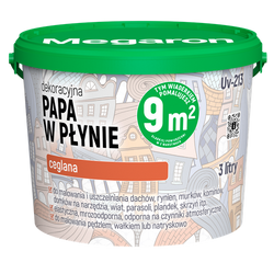 MEGARON UV-715 Papa w Płynie Dekoracyjno Ochronna Dekarska Ceglana 3L
