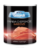 Guardi Farba Dekoracyjna Metaliczna Efekt Miedzi Satyna 1L