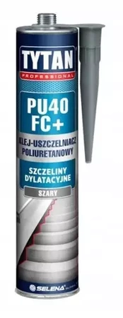 Tytan Professional Klej Uszczelniacz Poliuretanowy Dylatacyjny Czarny 300ml