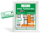 Blue Dolphin Folia Tynkarska Transparentna Odporna na Rozdarcia 4m x 5m