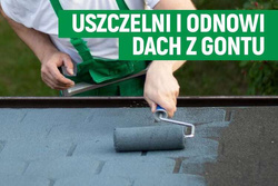 MEGARON UV-715 Papa w Płynie Dekoracyjno Ochronna Dekarska Biała 1L