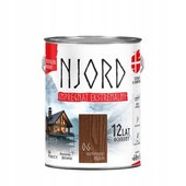 NJORD Impregnat do Drewna Ekstremalna Odporność Kolor Skandynawski Orzech 5L