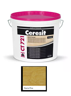 Ceresit CT 721 Visage Impregnat Koloryzujący Hydrofobowy Efekt Drewna Iberia Pine 4L