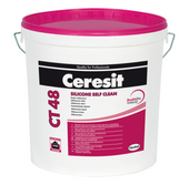 Ceresit CT 48 Farba Silikonowa Elewacyjna Odporna na Algi Pleśń Grzyby Kolor Sahara 5 15L