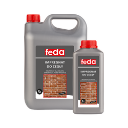 FEDA Impregnat do Cegły Zabezpieczający przed Pleśnią Glonami Porostami 5L