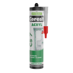 Ceresit CS 7 Elastyczny Uszczelniacz Akrylowy Biały 280ml