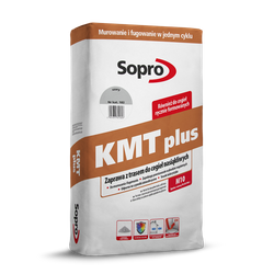 Sopro KMT Extra 182 Zaprawa Cementowa z Trasem do Cegieł Nasiąkliwych Szara 288 25kg