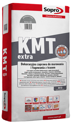 Sopro KMT EXTRA Zaprawa do Fugowania Murowania z Cegieł Klinkierowych 25kg