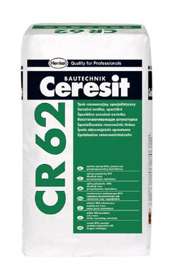 Ceresit CR 62 Tynk Mineralny Renowacyjny do Wilgotnych Zasolonuch Murów 20kg