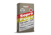 Sopro Fuga Wąska Spoina do Kamienia Naturalnego Płytek Szara 25kg