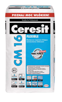 Ceresit CM16 Flexible Klej Elastyczny z Włóknami do Glazury Płytek 5kg