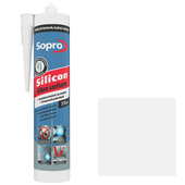 Sopro Silikon Sanitarny Uszczelniacz Przeciwgrzybiczny Kolor Biały 310ml