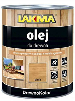 Lakma Drewnokolor Olej do Drewna Ochronno Dekoracyjny Pinia 2,5L