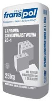 Franspol ZC-1 Zaprawa Cienkowarstwowa do Silikatów Gazobetonu Pióro Wpust Biała 25kg