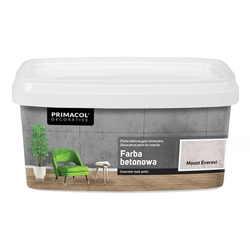 Primacol Farba Dekoracyjna Strukturalna Efekt Betonowej Ściany Broad Peak 8kg