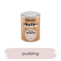 LuxDecor CHALK-IT Farba Kredowa do Renowacji Mebli Kolor Pudding 0,125L
