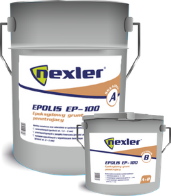 Nexler EPOLIS EP-100 2K Grunt Epoksydowy Wzmacniający do Betonu Klinkieru Cegły 15kg