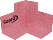 Sopro AEB 642 Narożnik Polipropylen Uszczelniający Wewnętrzny z Flizeliną