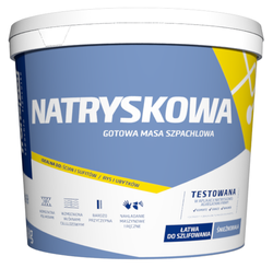 Franspol Gotowa Masa Gładź Szpachlowa Natryskowa Śnieżnobiała 25kg