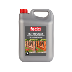 Feda Impregnat Ochronny do Ogrodzeń Betonowych Intensywny Kolor 5L