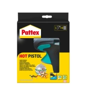 Pattex Hot Sticks Pistolet do Kleju na Gorąco z Wkładami Topliwymi 1kpl